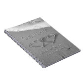 Coeurs romantiques dans le livre d'invité de (Côté Droit)