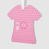 Coeurs roses Ceinturé Roses Figurine TShirt (devant)