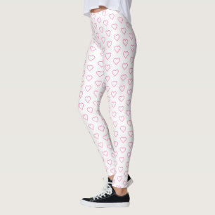 Cœurs roses collants blancs Choisissez les couleur