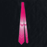 Coeurs roses Cravates mariages<br><div class="desc">Cravate Coeurs d'amour rose - Design MIGNED</div>