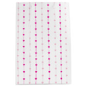 Coeurs roses mignons Sac cadeau Valentine (Devant)