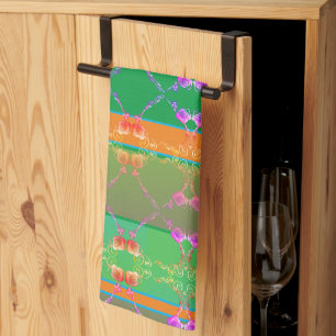 Coeurs roses Serviettes de cuisine