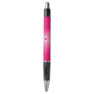 Coeurs roses Stylo