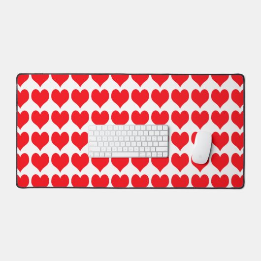 Coeurs rouges (Clavier et souris)