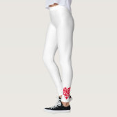 Coeurs rouges, leggings (Gauche)