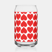 Coeurs rouges Motif, Romantique, Amour (Verso)