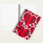 COEURS ROUGES POUR LA JOURNÉE DE VALENTINE (Devant avec enveloppe)