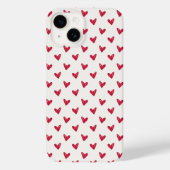 Coeurs rouges, Saint Valentin iPhone / coque ipad (Verso)