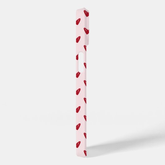 Coeurs rouges Saint Valentin iPhone / coque ipad (Verso / Droite)