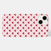 Coeurs rouges Saint Valentin iPhone / coque ipad (Verso (horizontal))