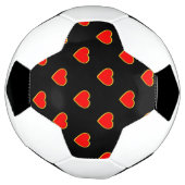 Coeurs rouges sur un Arrière - plan noir (Tourné)