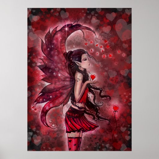 Coeurs Saint Valentin Version 2 Poster (Devant)