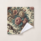 Coeurs sauvages & Chiens de Gaunt - Gothique victo (Gant de toilette)