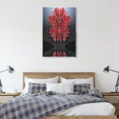 Cœurs Tribaux Toile Emballée (Insitu(Chambre))