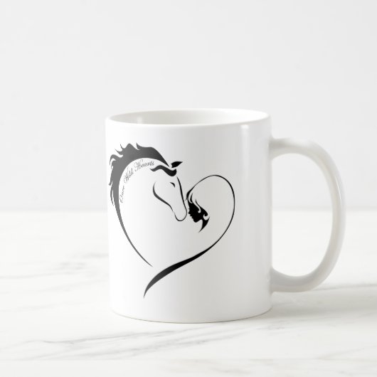Coeurs une fois sauvages - tasse (Droite)