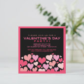 Coeurs une invitation de partie de jour de (Debout devant)