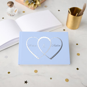 Coeurs unis d'argent