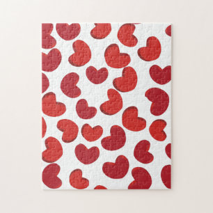 Coeurs Valentines - #3 - Puzzle Jigsaw