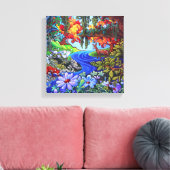 Coëxistentie Canvas Afdruk (Insitu (Woonkamer))