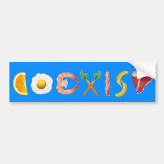 Coëxistentie: Culinaire Editie Bumpersticker