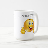 Coffe: Before and After Koffiemok (Voorkant rechts)