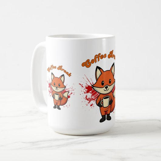Coffe Break Design Koffiemok (Voorkant links)
