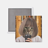 Coffe Cat Cutie Magneet (Voorkant / Achterkant)