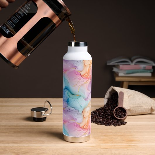 Coffe Thermos Waterfles (Koffie (Gedraaid) )