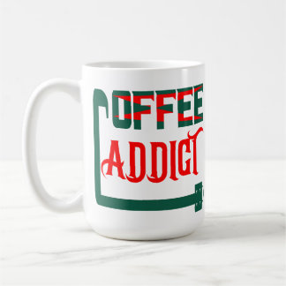 Coffe verslaafde koffiemok