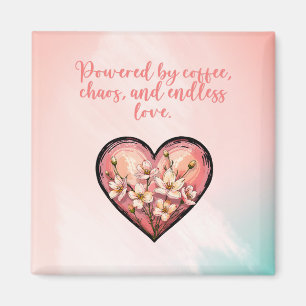 Coffechaos Eindeloze Liefde Moeder Leven Design Magneet