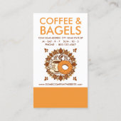 Coffee and Bagels Loyalty Punch Card (Achterkant)