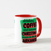 Coffee and Christmas Music in Arkansas Mok (Voorkant rechts)