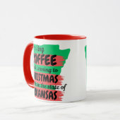 Coffee and Christmas Music in Arkansas Mok (Voorkant links)
