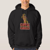 Coffee And Cold Blooded Cuddles Snake and Coffee Hoodie (Voorkant)