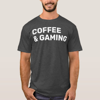 Coffee And Gaming vintage T-shirt