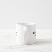 Coffee and my Dog Throw Pillow Espresso Kop (Achterkant)