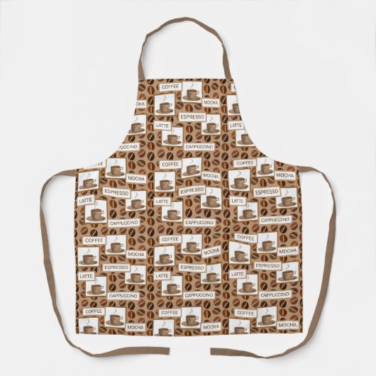 Coffee Apron Schort (Voorkant)