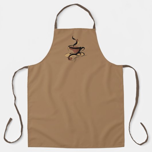 Coffee Apron Schort (Voorkant)