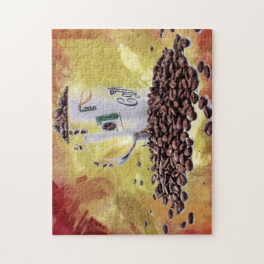 Coffee Aroma Legpuzzel (Verticaal)
