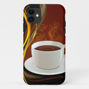 Coffee Art Cafe iPhone 11 Hoesje