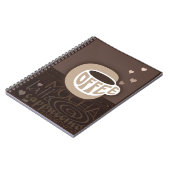 Coffee Art Notitieboek (Linkerzijde)