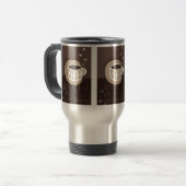 Coffee Art Travel Mug Reisbeker (Voorkant links)