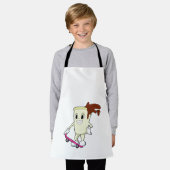 Coffee as Skater with Skateboard Schort (Gedragen)