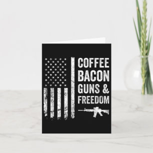 Coffee Bacon Pistolen & Freedom - BBQ Grill Gr Kaart