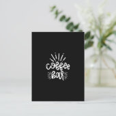 coffee bar briefkaart (Staand voorkant)