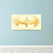 Coffee Bat-symbool Canvas Afdruk (Insitu (Houten vloer))