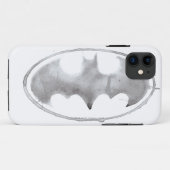 Coffee Bat Symbool - Grijs Case-Mate iPhone Case (Achterkant (horizontaal))