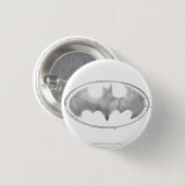 Coffee Bat Symbool - Grijs Ronde Button 3,2 Cm (Voorkant /achterkant)