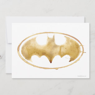 Coffee Bat-symbool Kaart