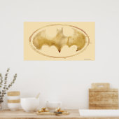 Coffee Bat-symbool Poster (Keuken)